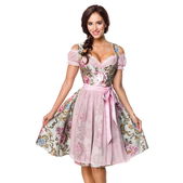 Premium brokaat dirndl jurk incl. blouse