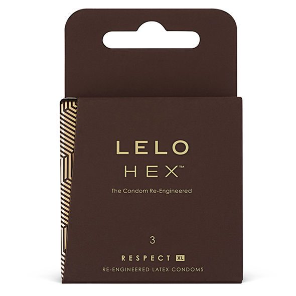 Lelo - Hex Condoms Respect XL 3-Pack