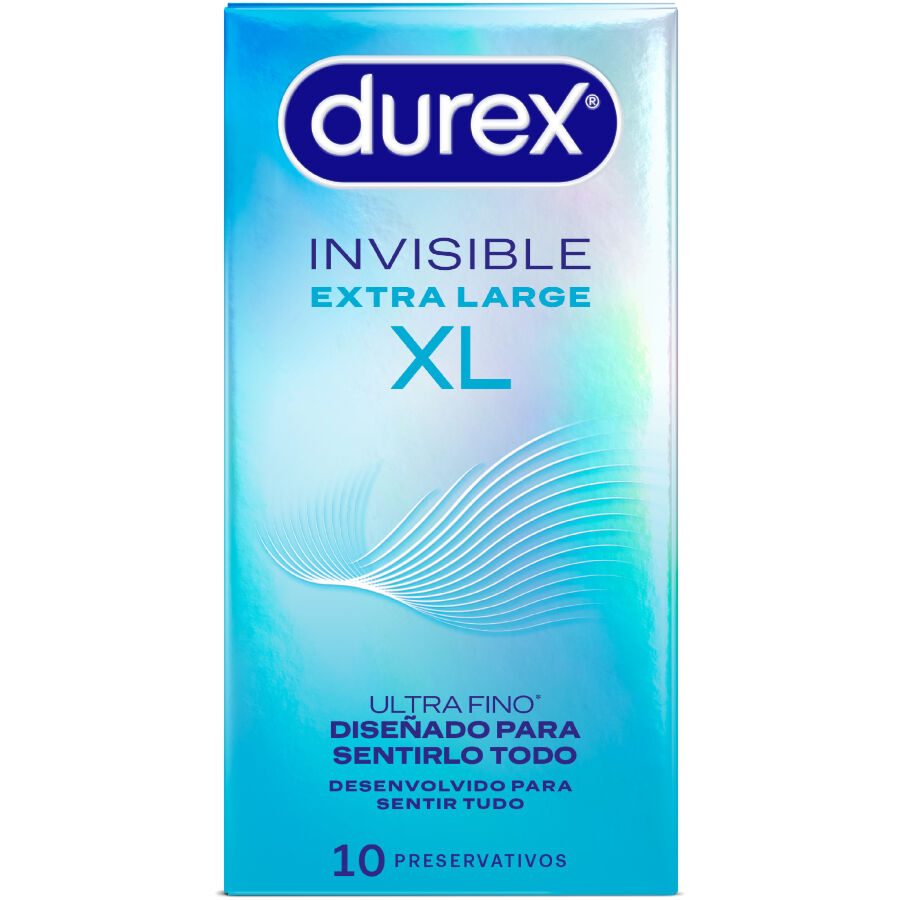 Durex - Onzichtbare Condooms XL 10 Stuks