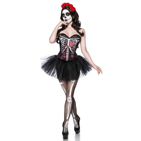 Day of the Dead Costume: Skull Senorita
