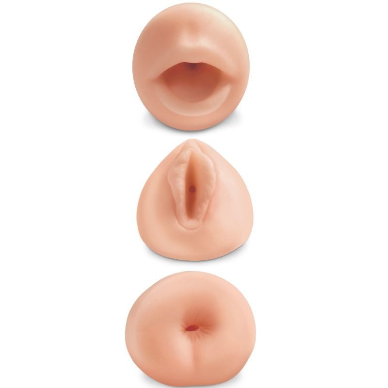 Extreme Toyz - Alle 3 Gaten Kit 3 Masturbators - afbeelding 2