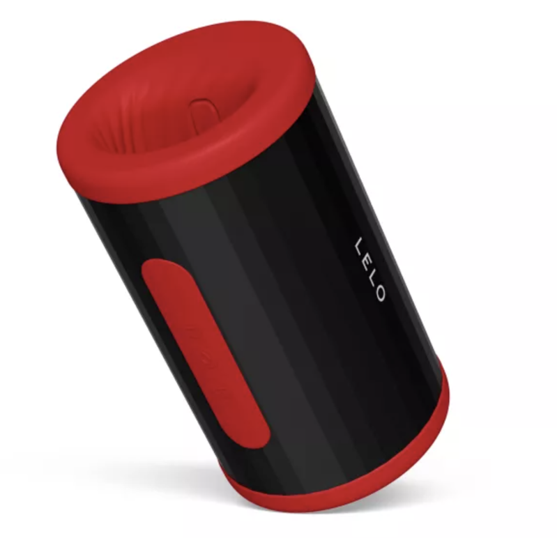 Lelo - F2S Dubbele Sonic Mannenstrokker Met Dubbele Sonic Stimulatie Rood