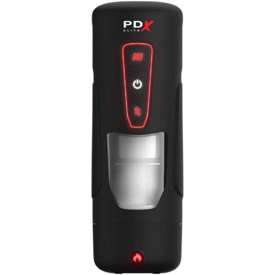 PDX Elite - Milk Me Hotter Automatische Masturbator Met Stoot- En Warmte-Effectvibratie