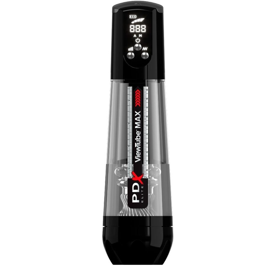 PDX Elite - Viewtube Max View Automatische Masturnador Met Transparante Zuigkracht