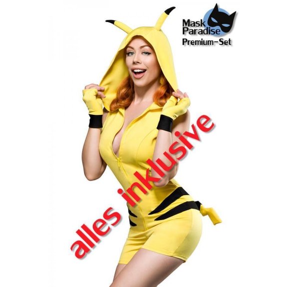 Sexy pikachu's kostuum