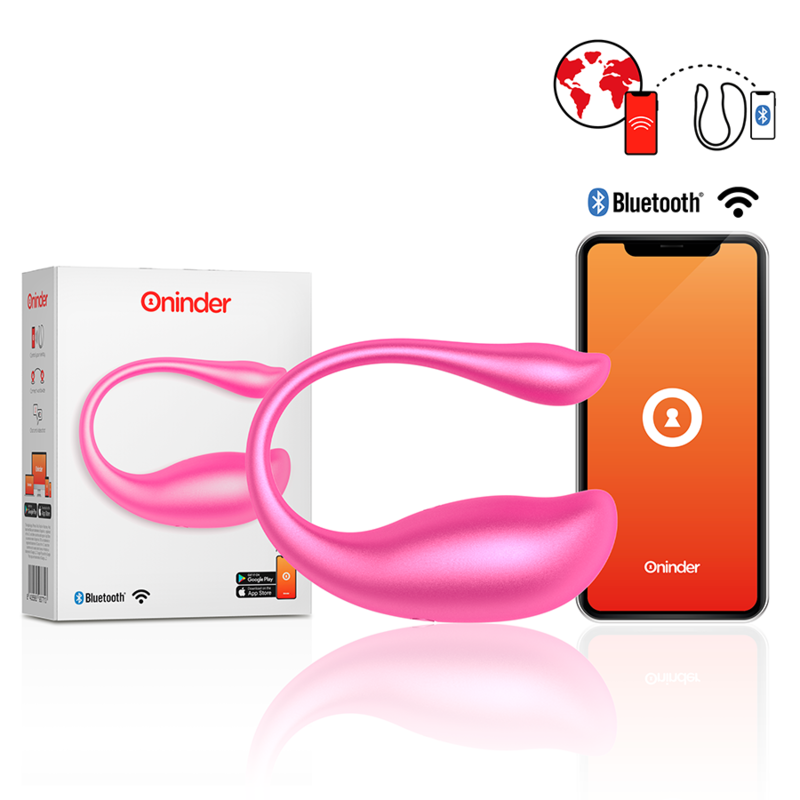 Oninder - Nairobi Roze Vibrerende Ei - Gratis App