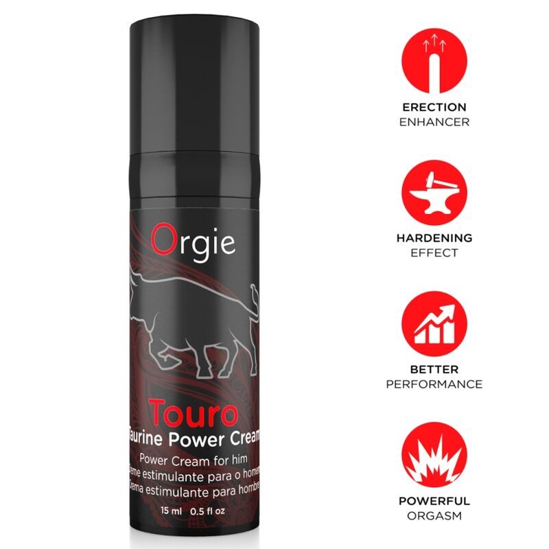 Orgie - Touro Erectieverbeterende Crème 15 ml