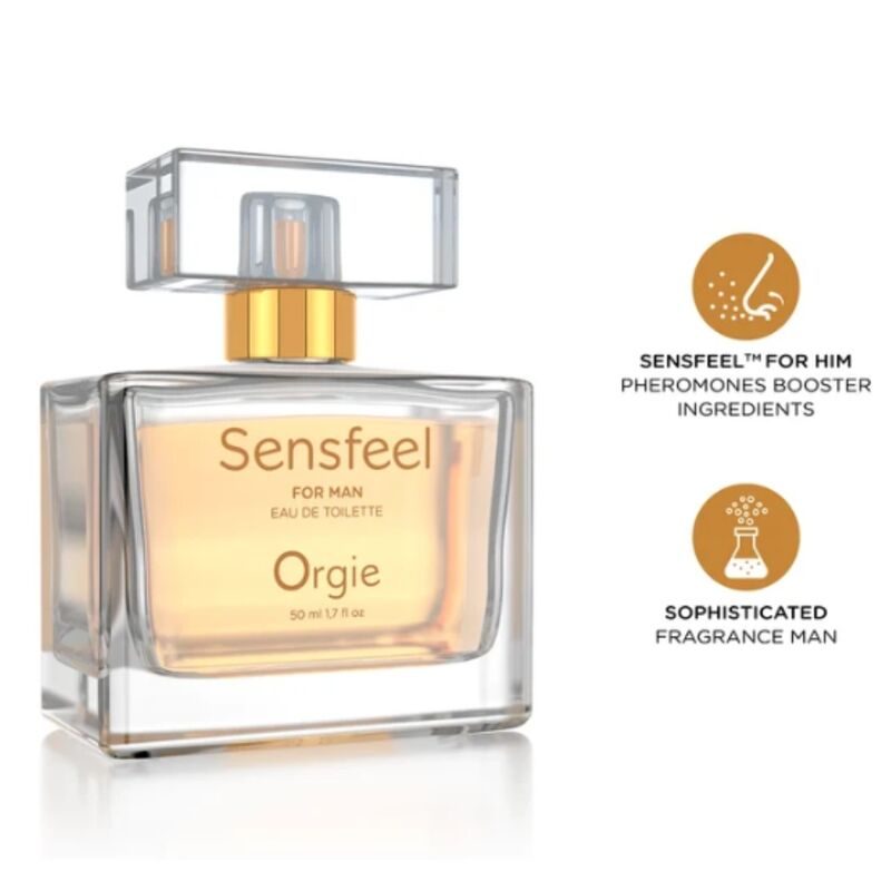 Orgie - Sensfeel Voor Man Feromoon Booster Eau De Toilette 50 ml