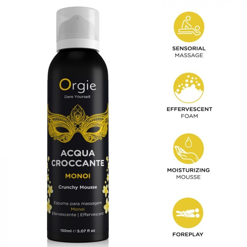 Orgie - Acqua Croccante Monoi Crunchy Massagemousse 150 ml