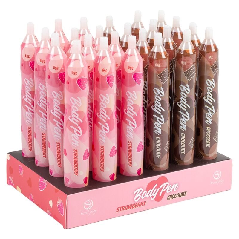 Secret Play - Body Pen Display 24 Eenheden