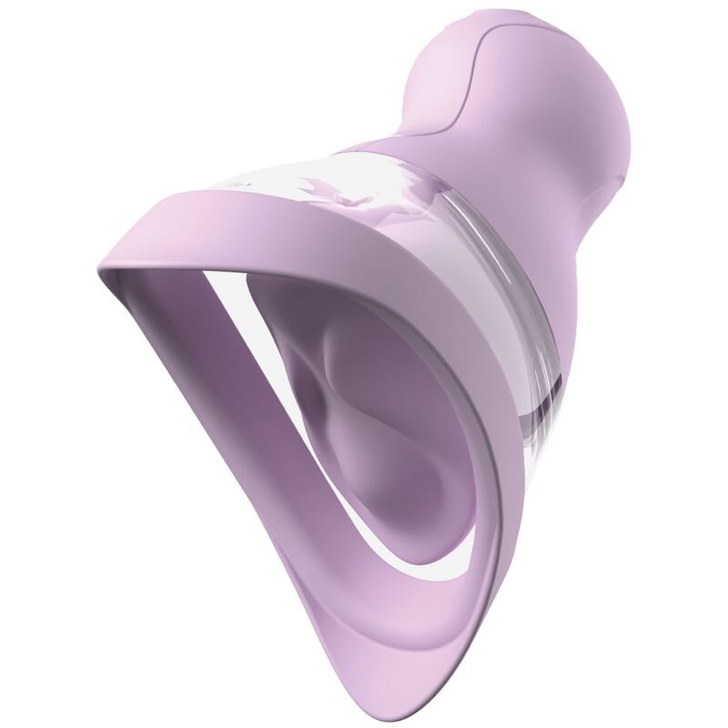 Fantasy For Her - Veloura Touch Pleasure Pump Intieme Pomp Met Zuig- En Trillingsfunctie Paars