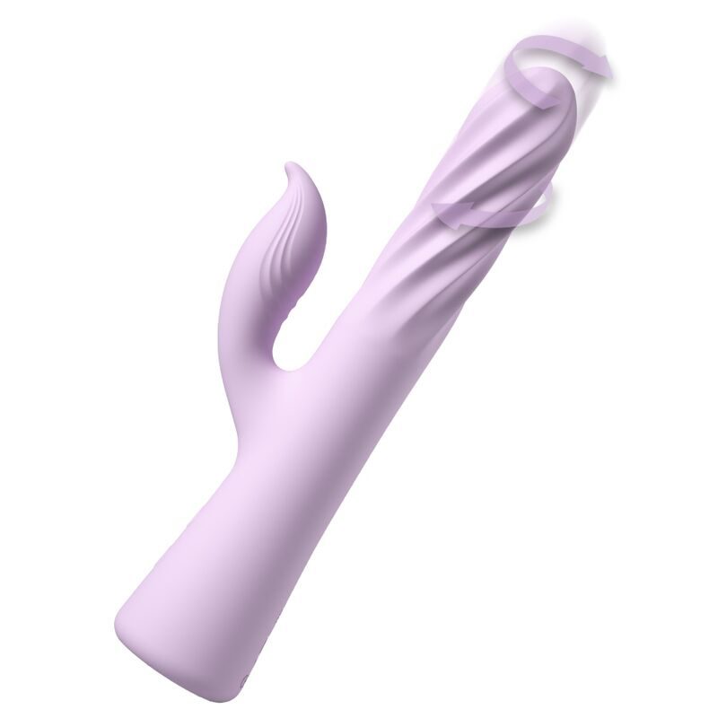 Fantasy For Her - Fantasie Twist Vibrator Met Draai- En Duwbeweging, Paars