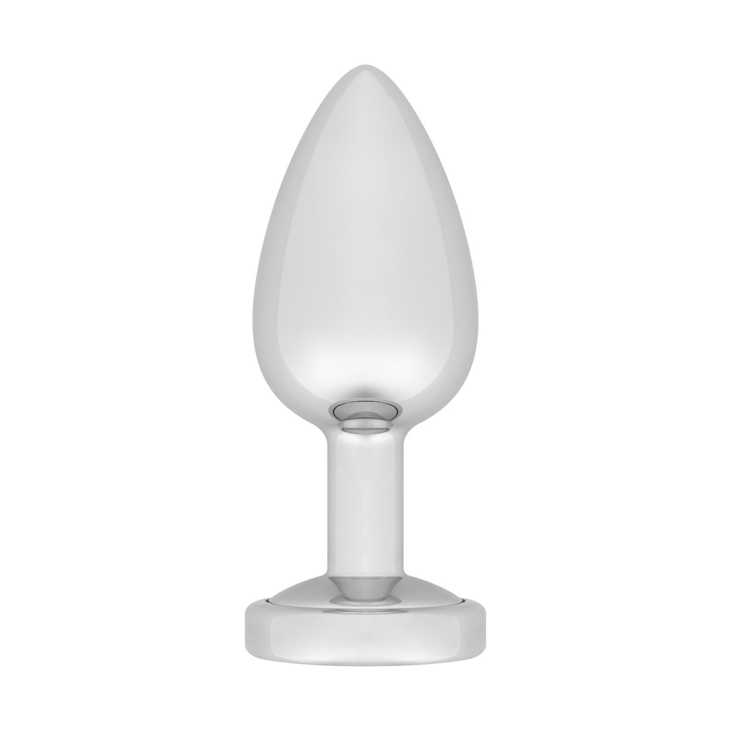 Easytoys Anal Collection - Buttplug LED Medium - Zilver - afbeelding 3