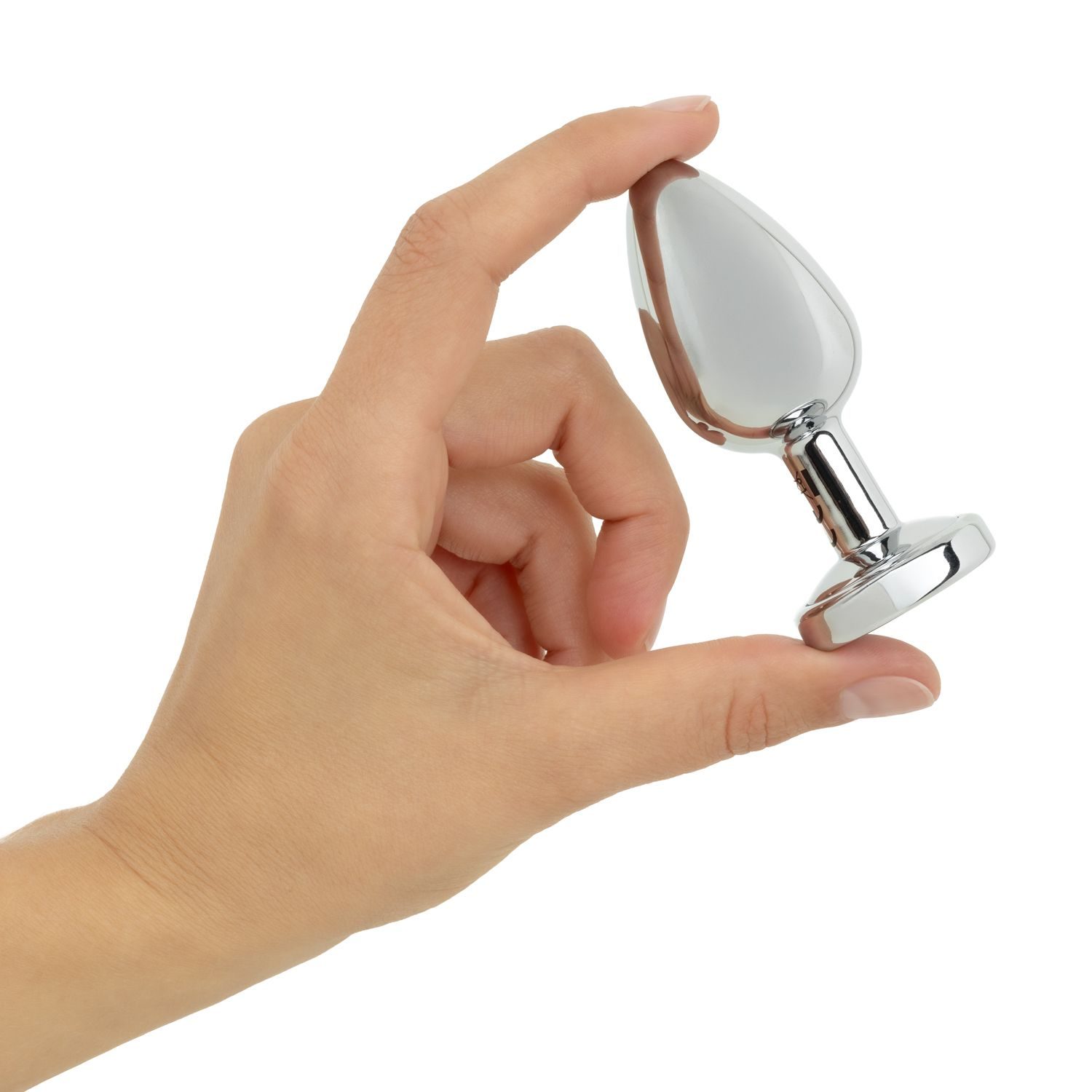 Easytoys Anal Collection - Buttplug LED Medium - Zilver - afbeelding 10