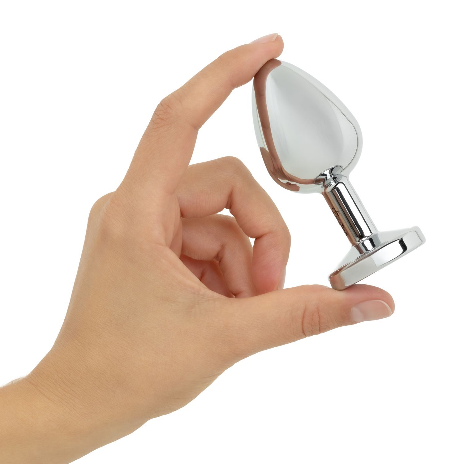 Easytoys Anal Collection - Buttplug LED Large - Zilver - afbeelding 10