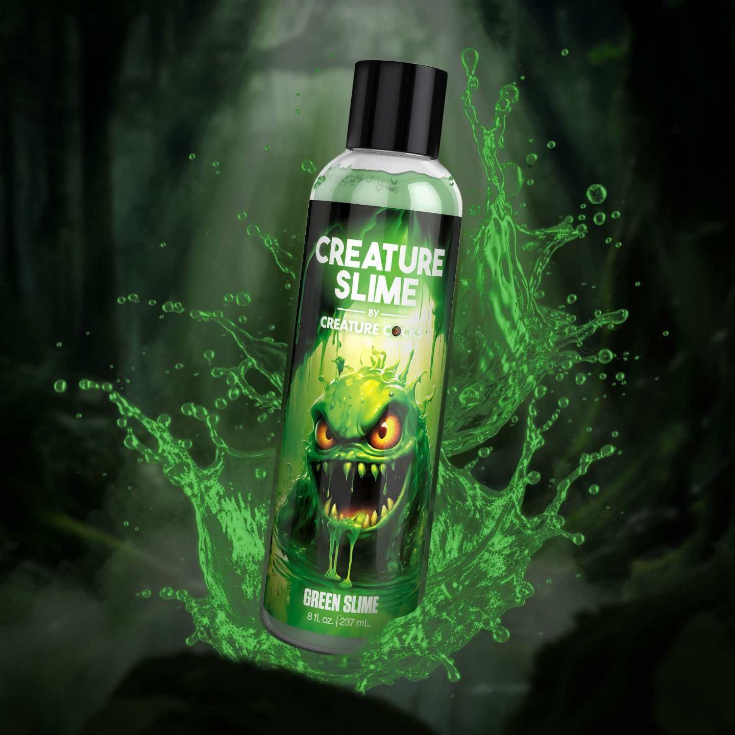 Creature Cocks - Creature Slime Groene Slijm Glijmiddel - 237 ml - afbeelding 6