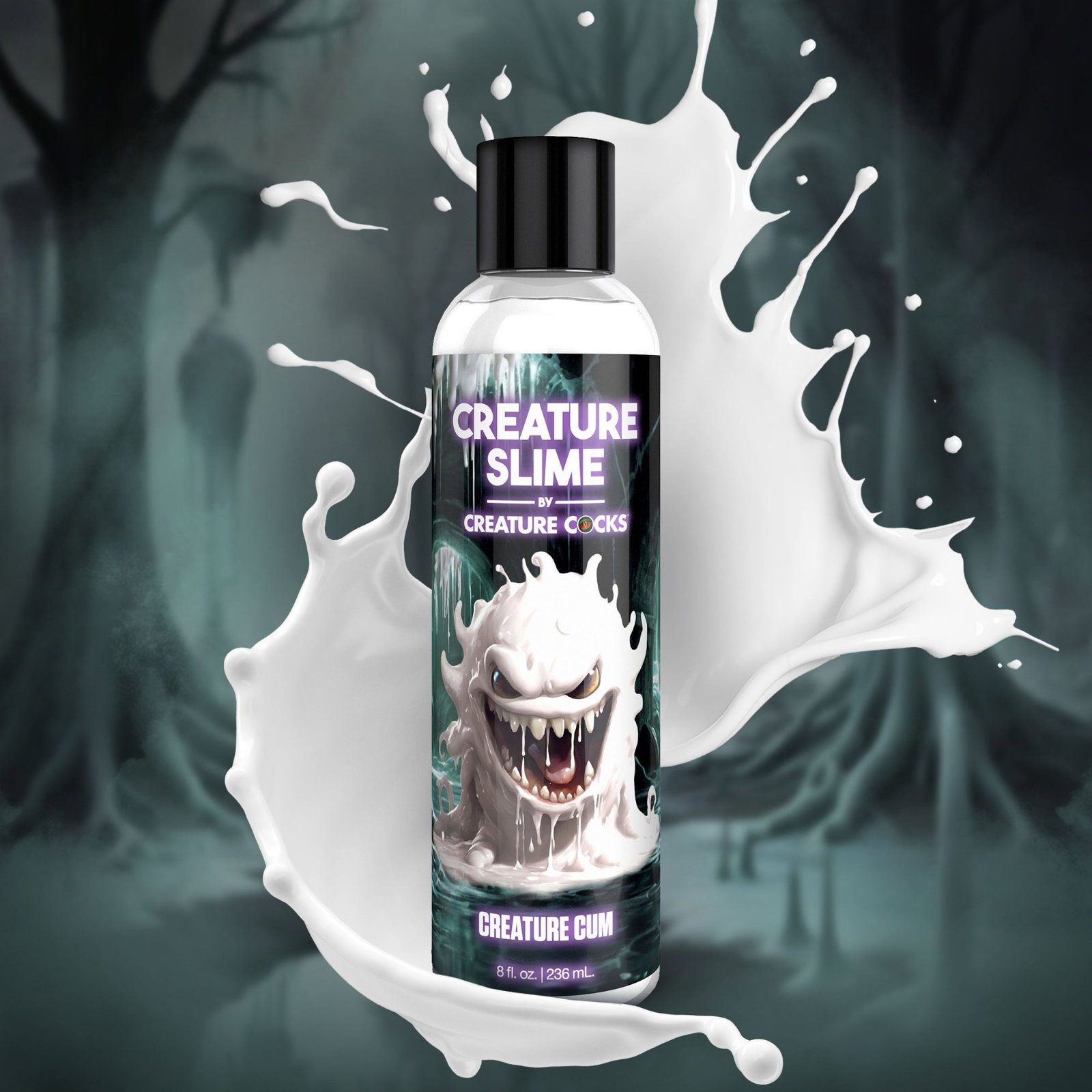 Creature Cocks - Creature Slime Creature Cum Jizz Glijmiddel - 237 ml - afbeelding 2