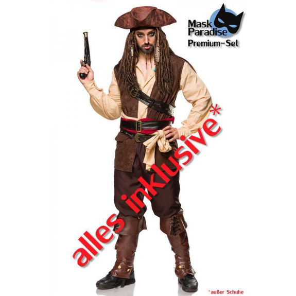 Captain Jack Sparrow kostuum