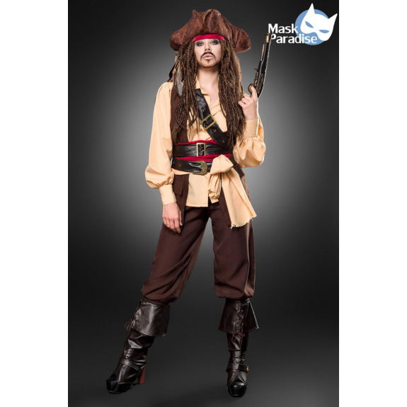 Mask paradise Miss Captain of the Caribbean