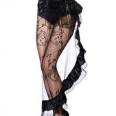 Waspie belt corset zwart
