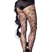 Waspie belt corset zwart
