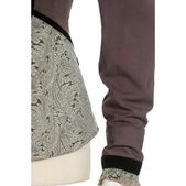 Steampunk-blouse met jabot