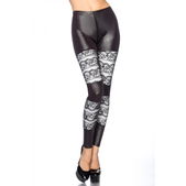 Legging met kant