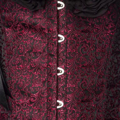 Burlesque corsage bordeaux