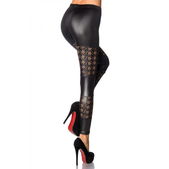 Legging met kantpatroon