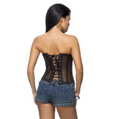 Corset met mesh lijfje