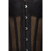 Corset met mesh lijfje