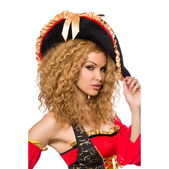 Sexy piratenkostuum rood