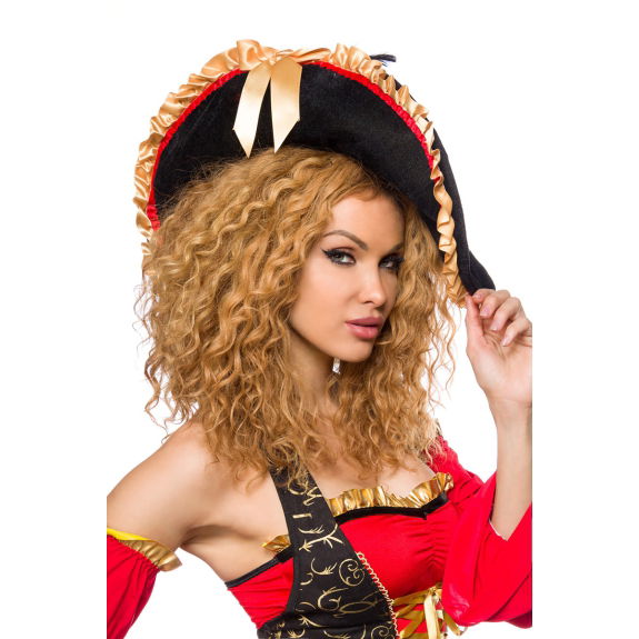 Sexy piratenkostuum rood