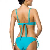 Push-up bikiniset turquoise