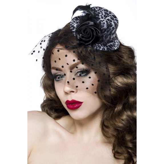Rockabilly mini-hoed / fascinator