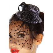 Rockabilly mini-hoed / fascinator