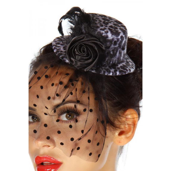 Rockabilly mini-hoed / fascinator