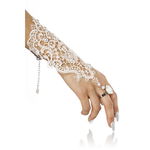 Hand sieraad kant wit