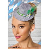 Dirndline mini hoed groen