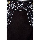 Traditionele rok met borduurwerk zwart