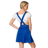 Traditionele rok met borduurwerk Blauw