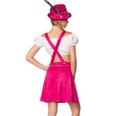 Traditionele rok met borduurwerk Roze