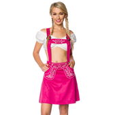 Traditionele rok met borduurwerk Roze