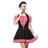 Mime-kostuum: Sexy Mime Mime-kostuum: Sexy Mime