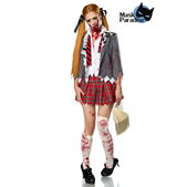 Zombie Schoolgirl kostuum