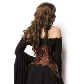 Steampunk onderbustcorset bruin