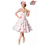 Retro bloemenjurk