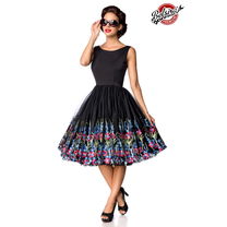 Belsira retro bloemenjurk