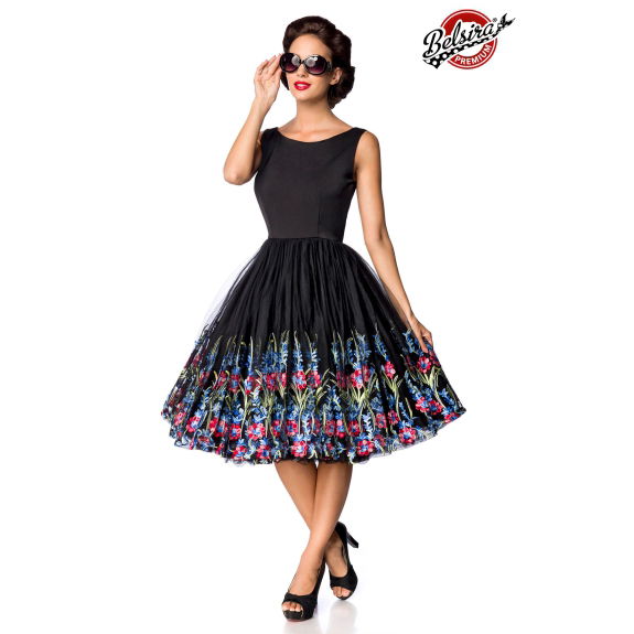 Belsira retro bloemenjurk