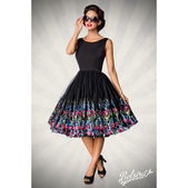 Belsira retro bloemenjurk